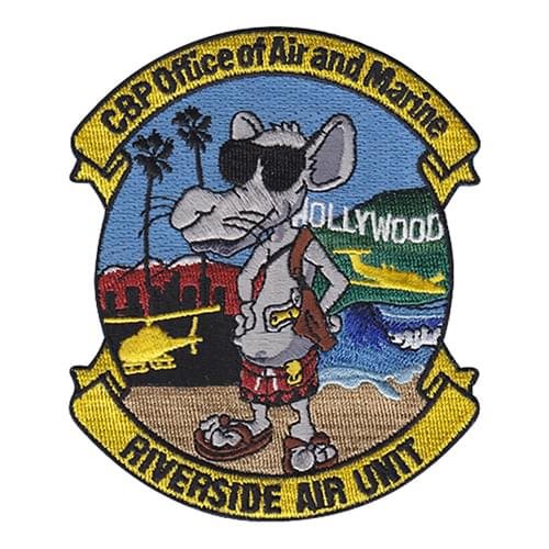 CBP Office of Air and Marine Riverside Air Unit Patch