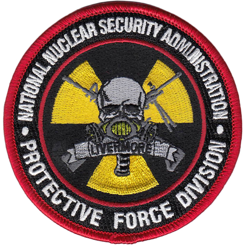 National Nuclear Security Administration - Protective Force Division Patch