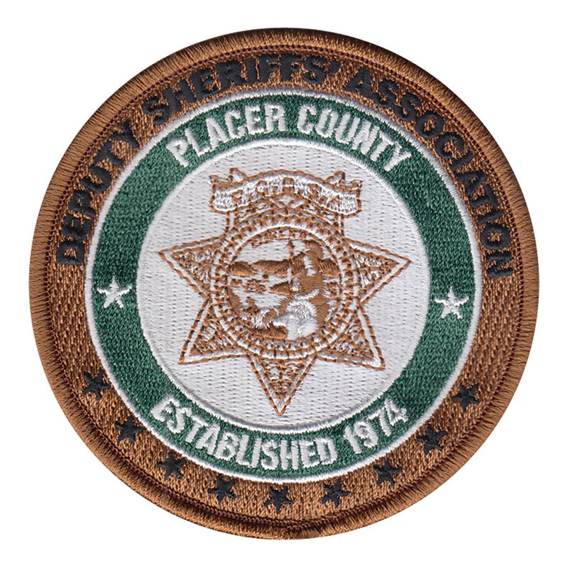 Placer County Deputy Sheriffs Association Patch