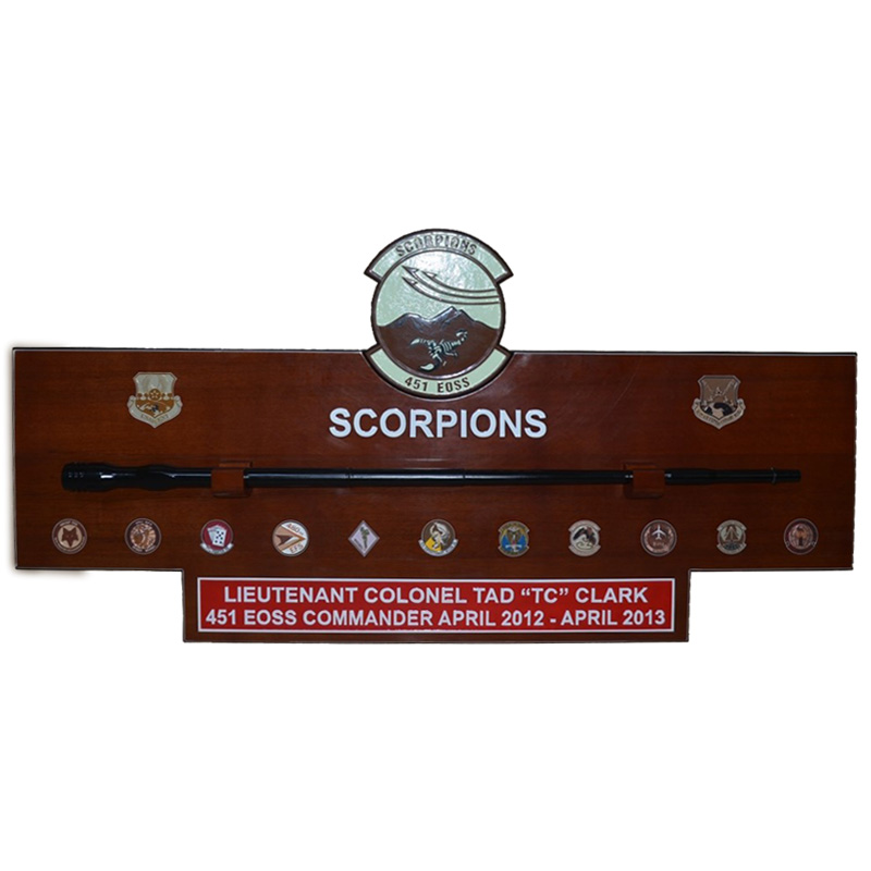 3 OSS Gun Barrel Plaque