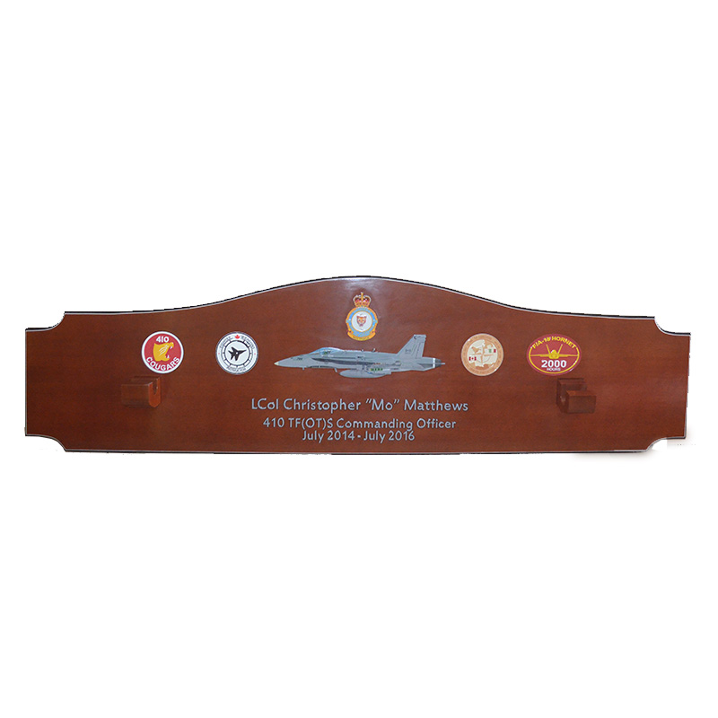 410 TFS Gun Barrel Plaque