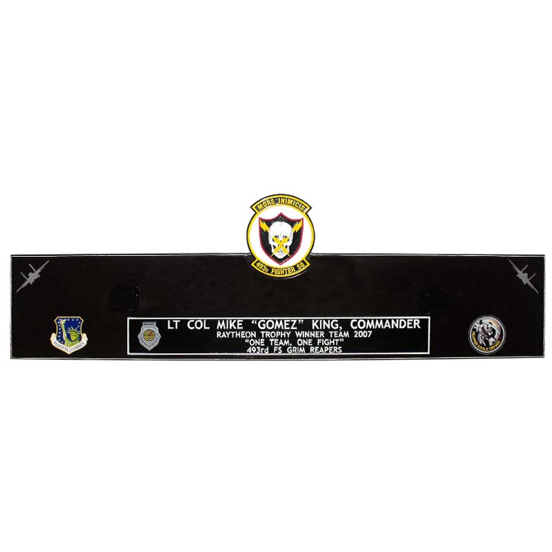 493FS Gun Barrel Plaque