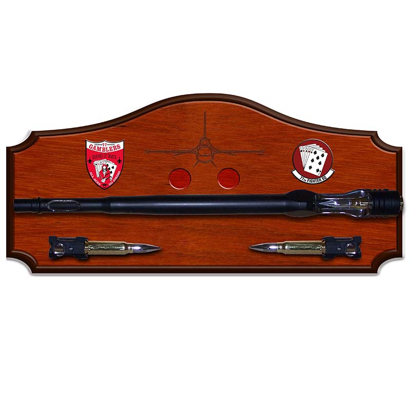 77FS Gun Barrel Plaque
