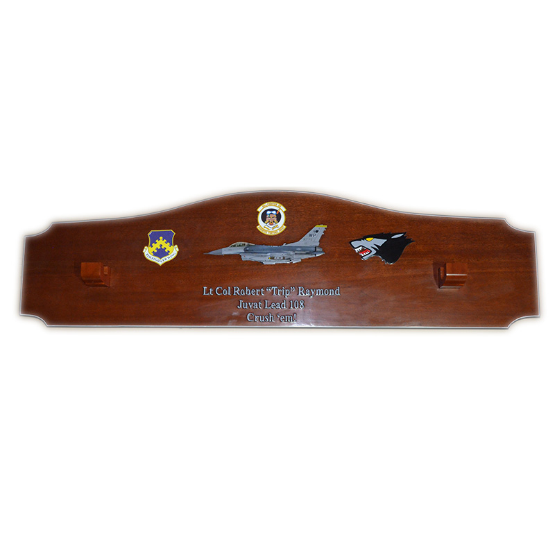80FS Juvat Lead-108 Gun Barrel Plaque
