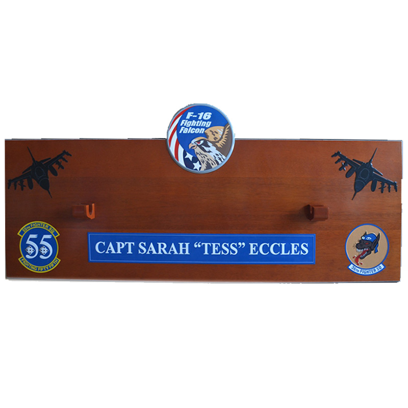 F16 Fighting Falcon Gun Barrel Plaque