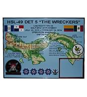 HSL-49 DET 5 Deployment Plaque