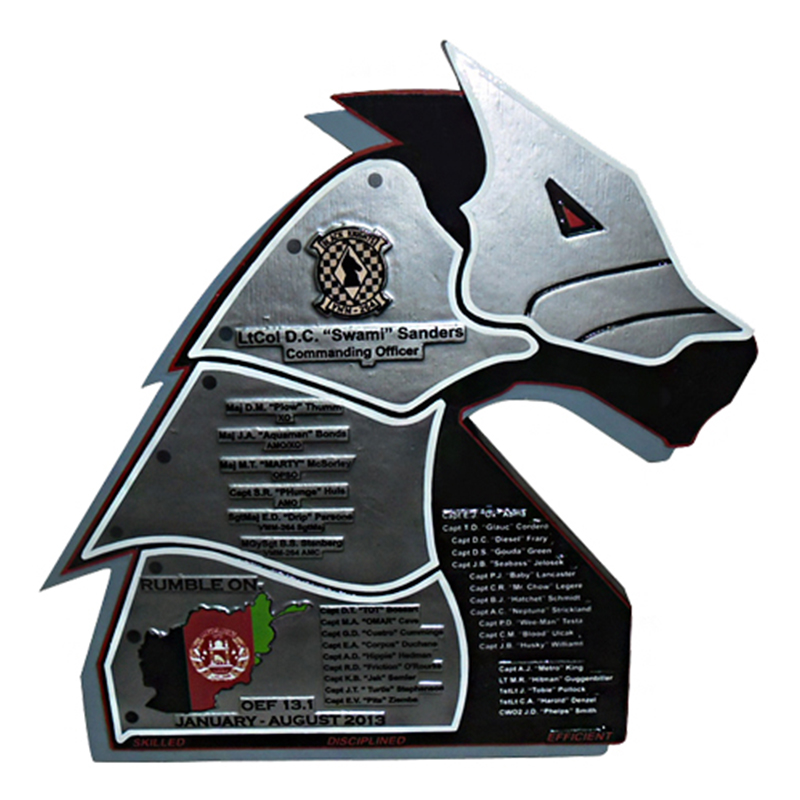 VMM 264 Deployment Plaque