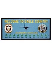 Welcome to Eagle Country Plaque