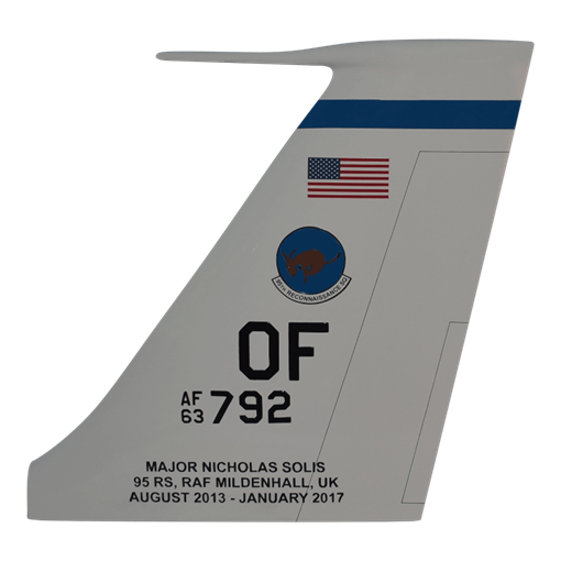 95 RS RC-135 Rivet Joint Tail Flash