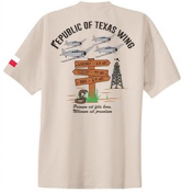 Image of finished squadron t-shirt