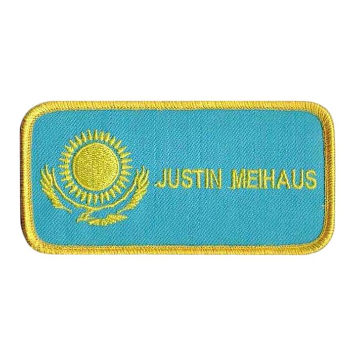 Justin Mehaus Nametag