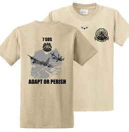 7 SOS Adapt or Perish Shirt