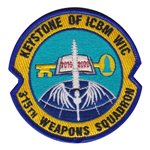 315 WPS Key Stone Of ICBM WIC Patch