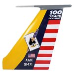 116 ARS KC-135 Airplane Tail Flash