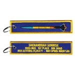 WVU Shenandoa Sunrise Key Flag