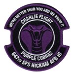 647 SFS Hickam AFB HI Patch