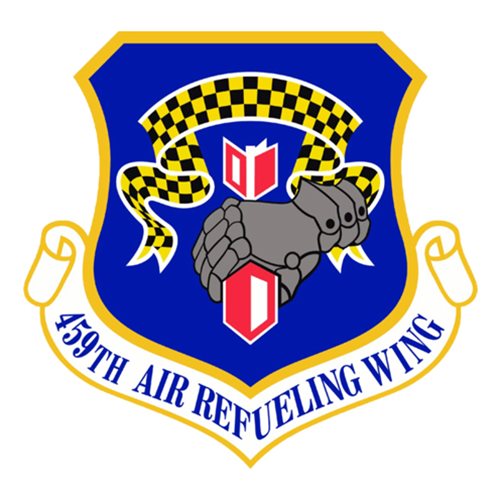 459 ARW KC-135 Airplane Tail Flash