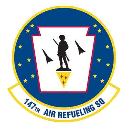 147 ARS KC-135 Airplane Tail Flash
