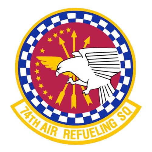 74 ARS KC-135 Airplane Tail Flash