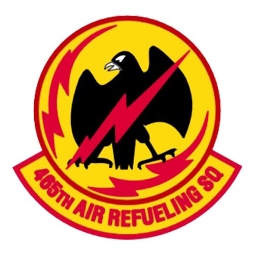 465 ARS KC-135 Airplane Tail Flash