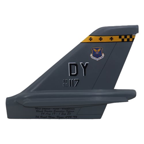 7 BW B-1B Lancer Custom Airplane Tail Flash - View 2