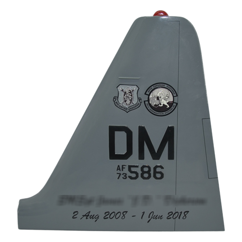 661 AESS C-130 Airplane Tail Flash - View 2