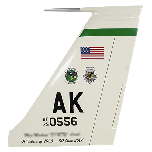 962 AACS E-3 Sentry Custom Airplane Tail Flash - View 2