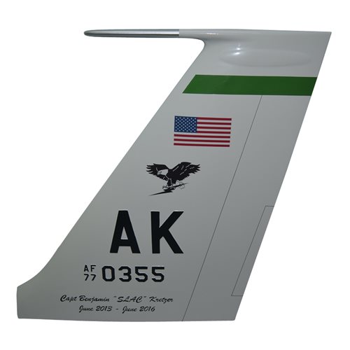 962 AACS E-3 Sentry Custom Airplane Tail Flash - View 3