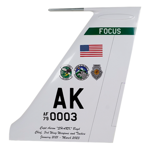 962 AACS E-3 Sentry Custom Airplane Tail Flash - View 5