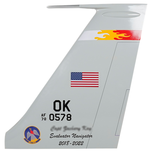 964 AACS E-3 Sentry Custom Airplane Tail Flash - View 3