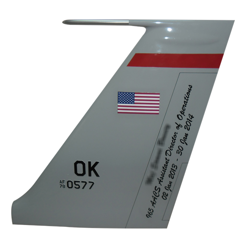 552 OG E-3 Sentry Custom Airplane Tail Flash - View 4