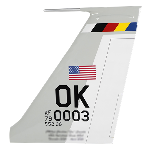 552 OG E-3 Sentry Custom Airplane Tail Flash - View 5