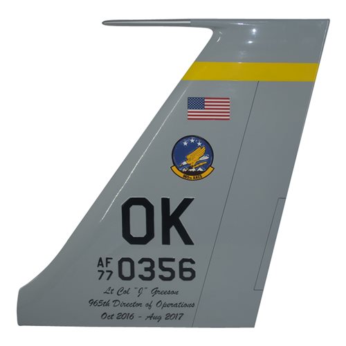 965 AACS E-3 Sentry Custom Airplane Tail Flash - View 3