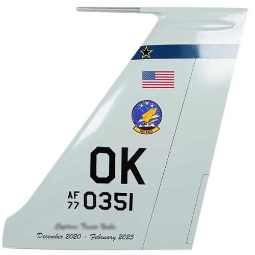 965 AACS E-3 Sentry Custom Airplane Tail Flash - View 6