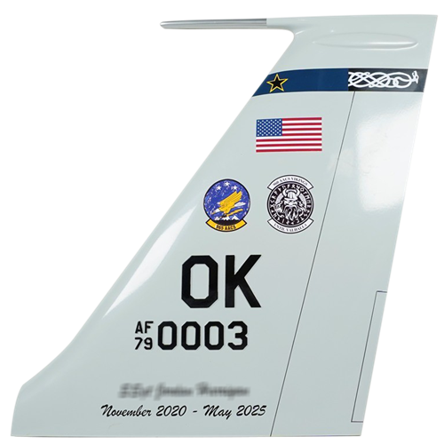 965 AACS E-3 Sentry Custom Airplane Tail Flash - View 7