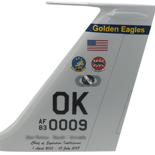965 AACS E-3 Sentry Custom Airplane Tail Flash - View 9