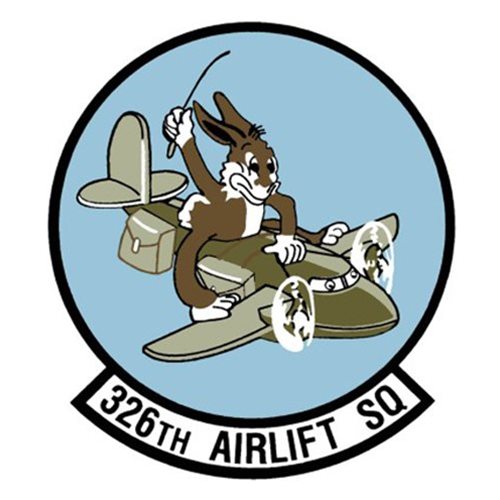 326 AS C-17 Airplane Tail Flash 
