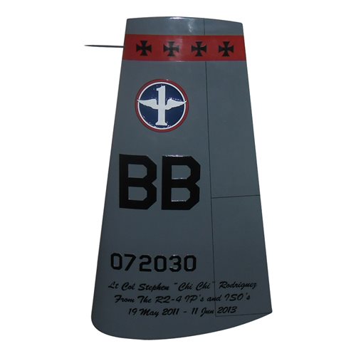 9 RW RQ-4 Custom Airplane Tail Flash - View 2