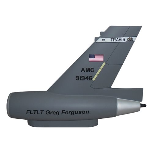 60 AMW KC-10 Airplane Tail Flash
