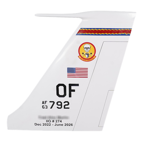 55 WG RC-135 Airplane Tail Flash - View 2
