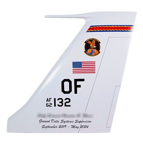 55 WG RC-135 Airplane Tail Flash - View 3