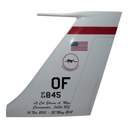 343 RS RC-135 Airplane Tail Flash