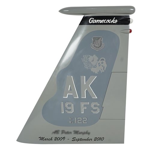 19 FS F-15 Airplane Tail Flash - View 3
