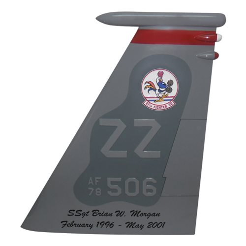 67 FS F-15C Eagle Custom Airplane Tail Flash