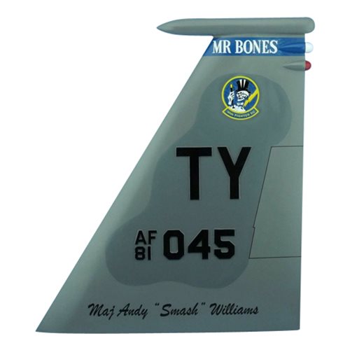 95 FS F-15C Eagle Custom Airplane Tail Flash
