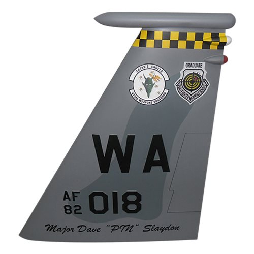 433 WPS F-15 Airplane Tail Flash - View 2
