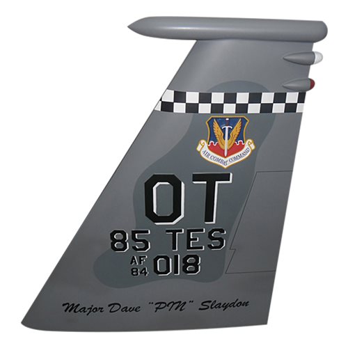85 TES F-15C Eagle Custom Airplane Tail Flash
