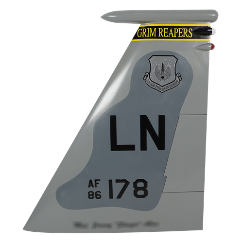 493 FS F-15C Eagle Custom Airplane Tail Flash - View 8