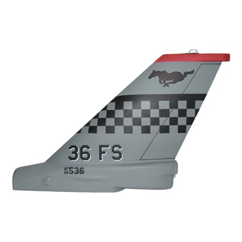 36 FS F-16C Falcon Custom Airplane Tail Flash