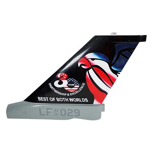 F-16C Falcon Custom Airplane Tail Flash - View 4